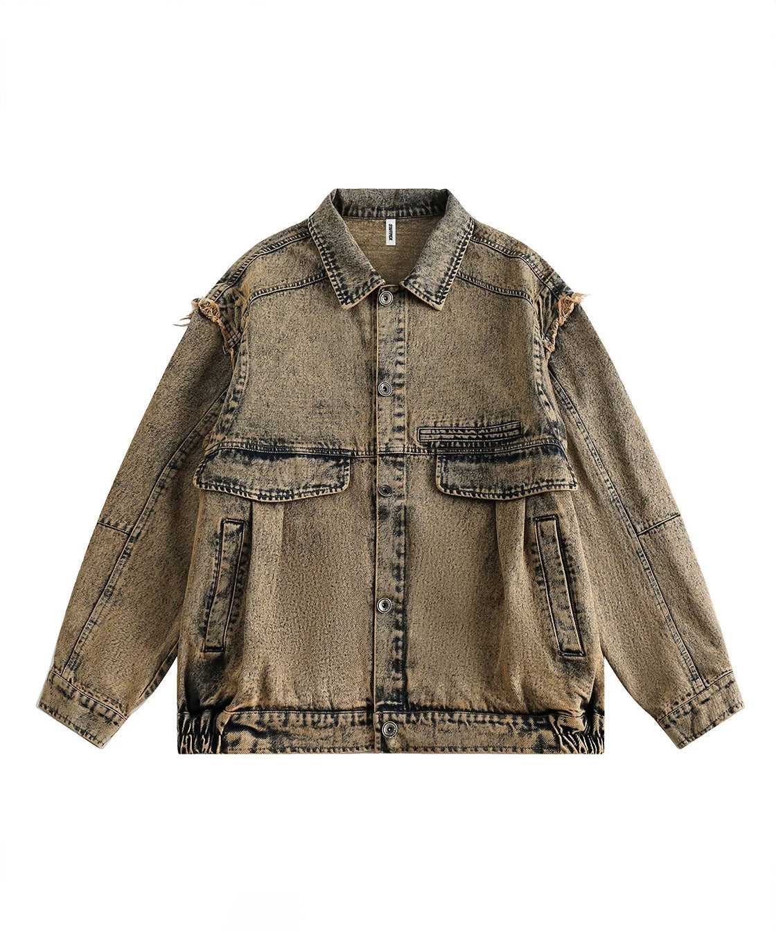 Sand color denim jacket