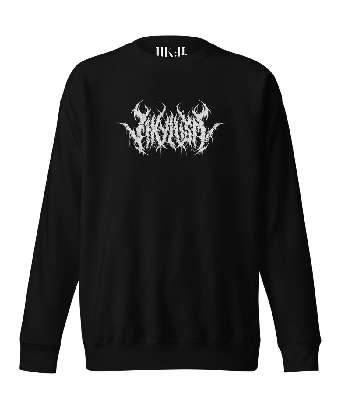 Metal logo embroidery Sweatshirts