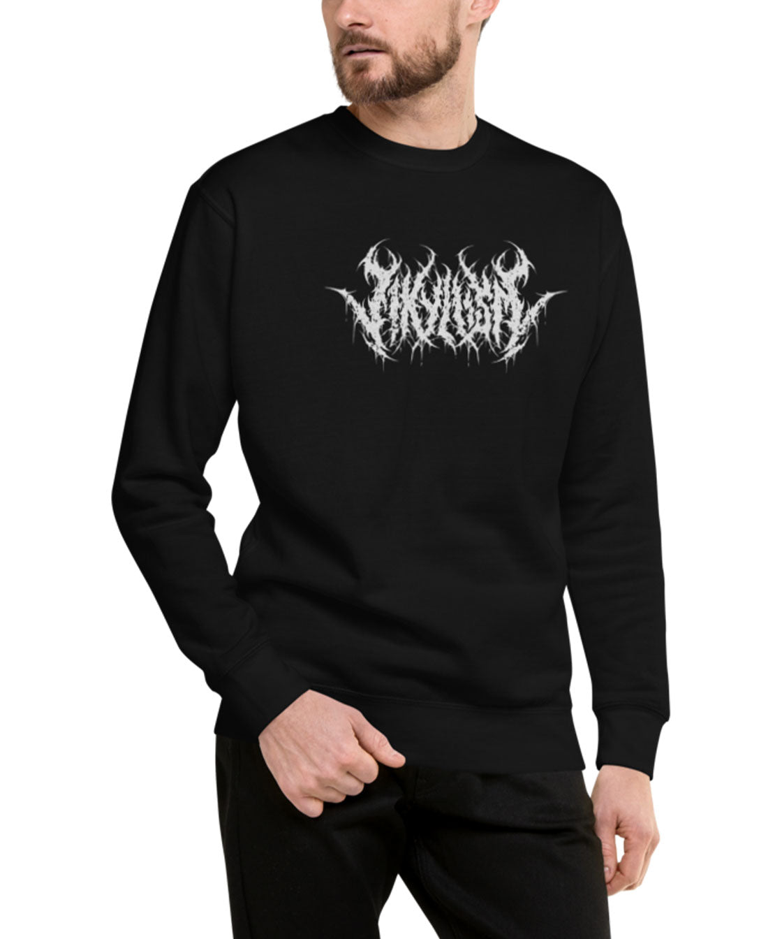 Metal logo embroidery Sweatshirts