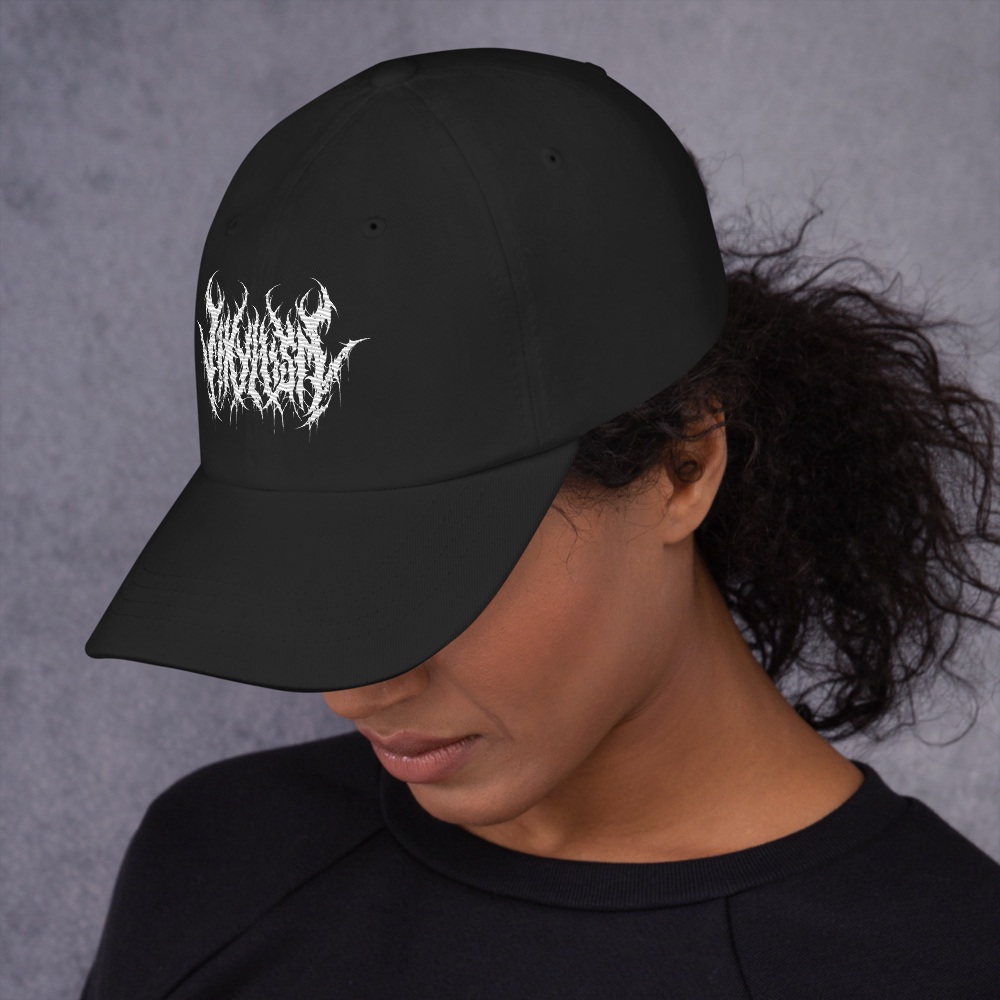 Metal logo embroidery CAP