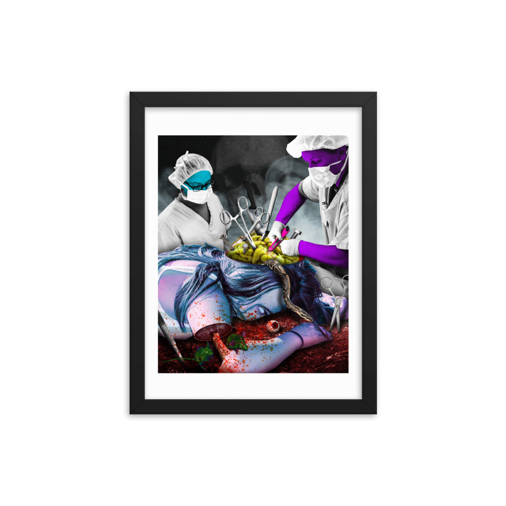 Quack Doctor Framed poster