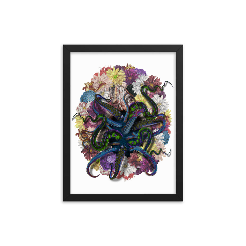 Flower funeral Framed poster