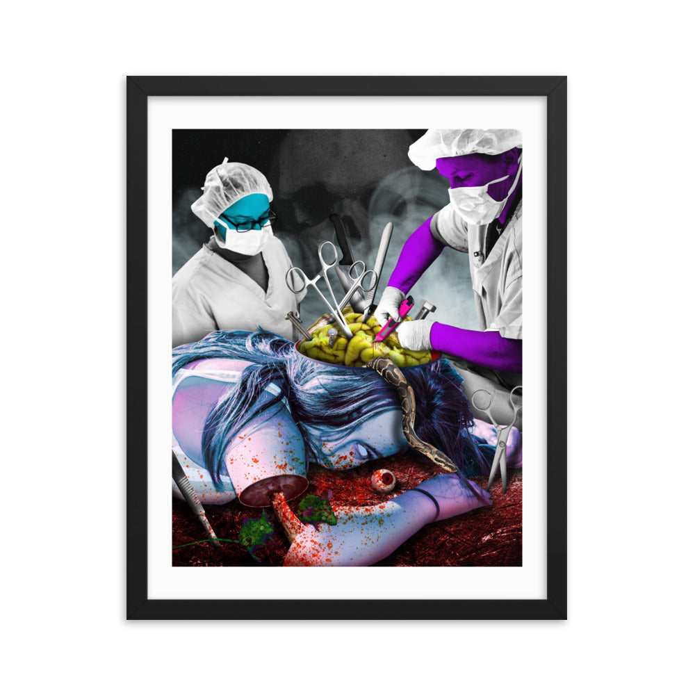 Quack Doctor Framed poster