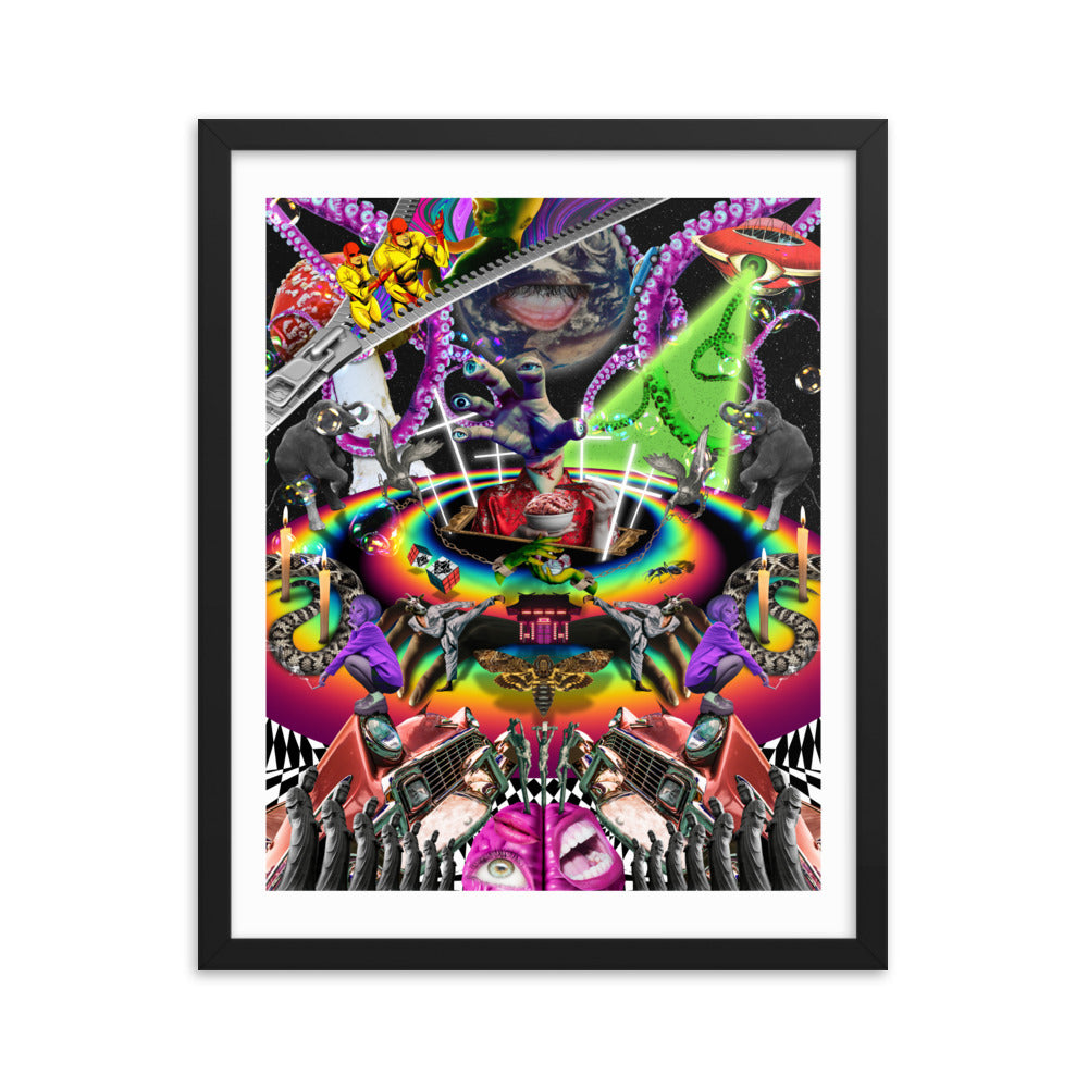 Unknown Universe Framed poster