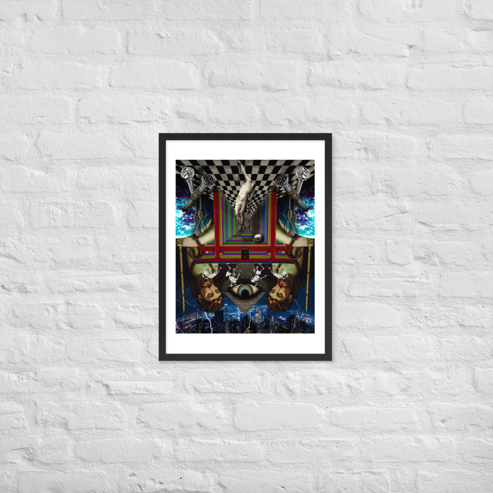 Dimension World Framed poster