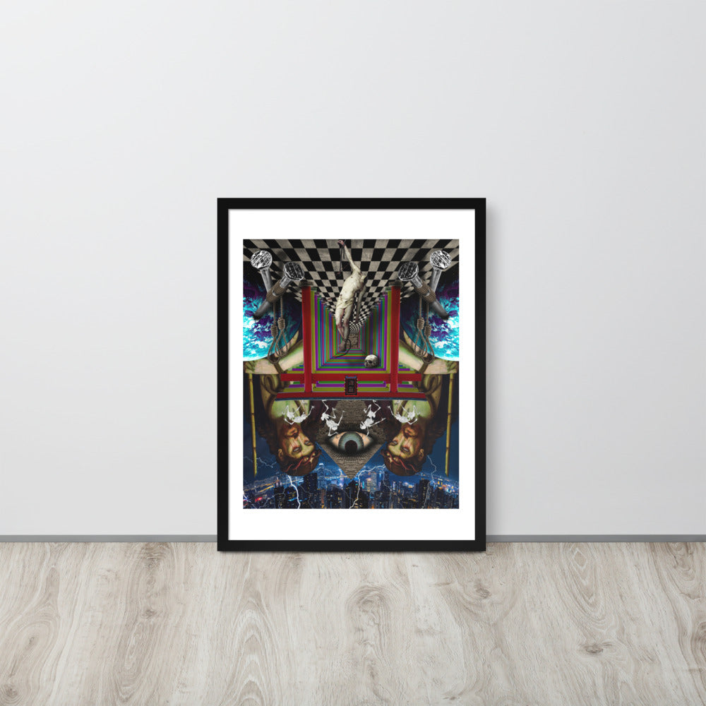 Dimension World Framed poster