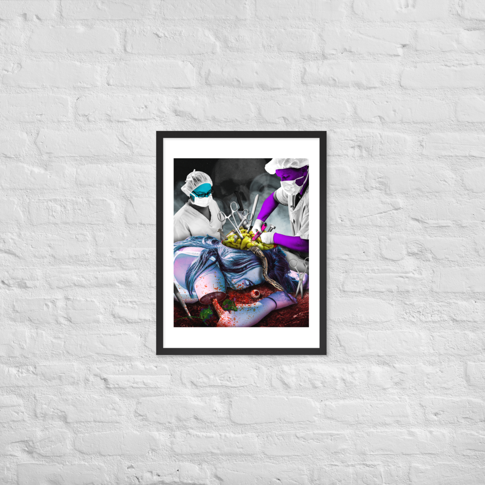 Quack Doctor Framed poster