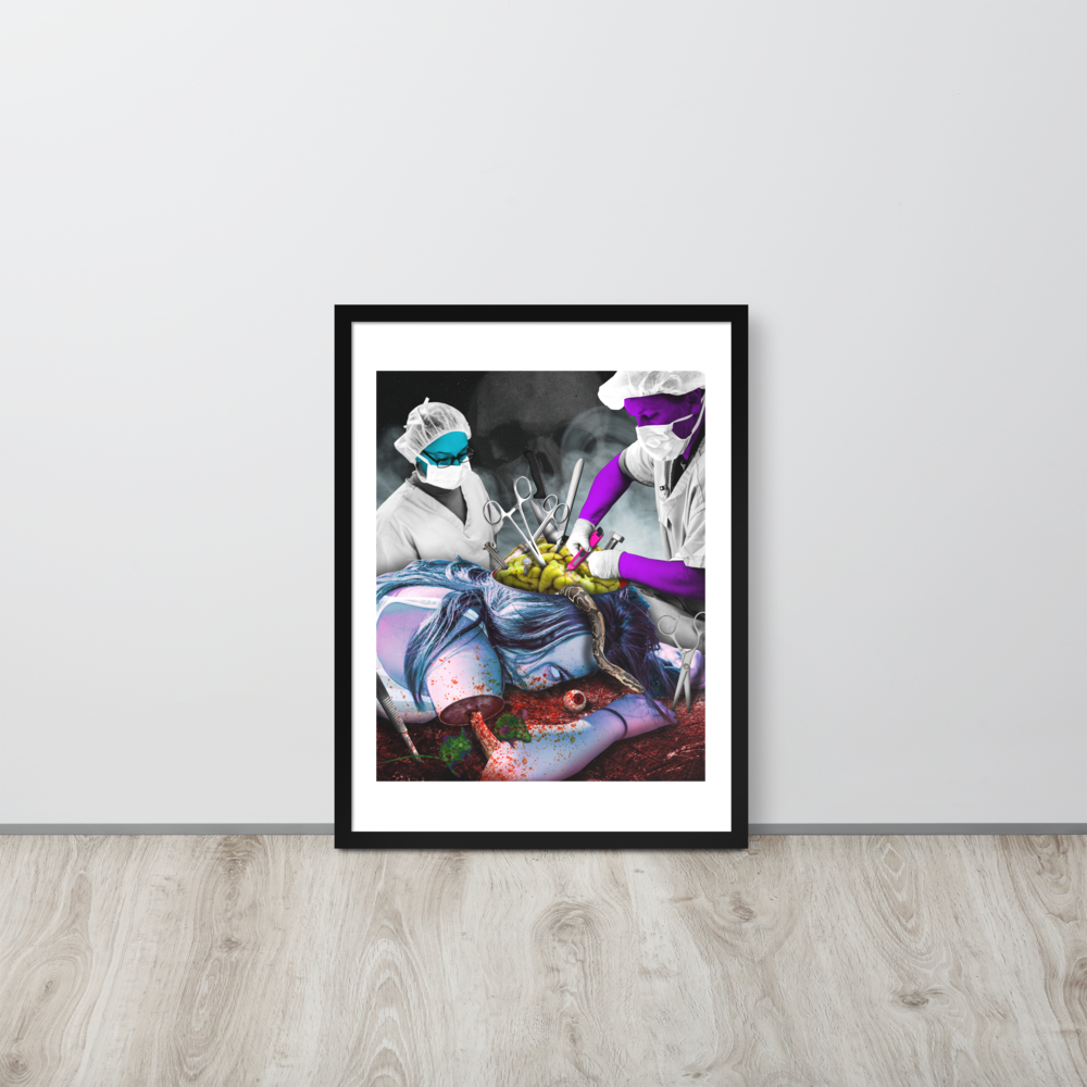 Quack Doctor Framed poster