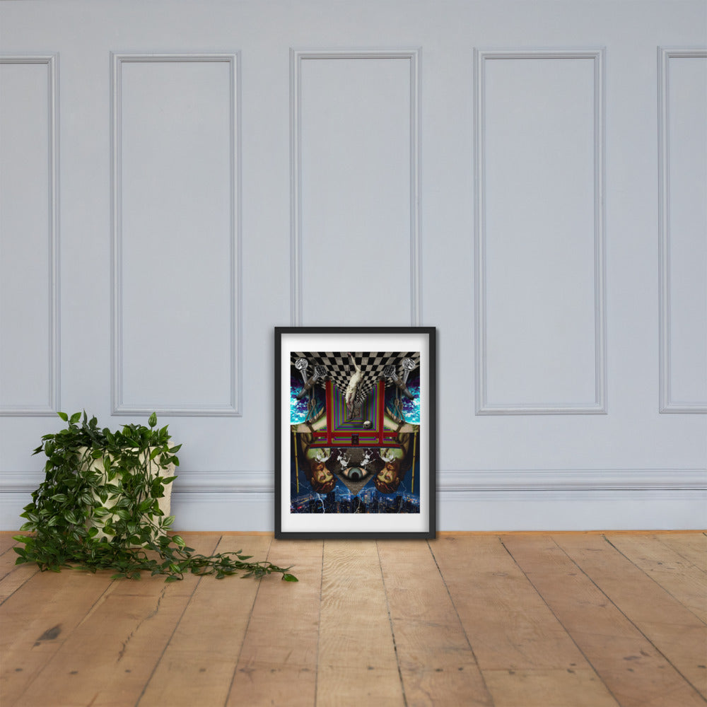 Dimension World Framed poster