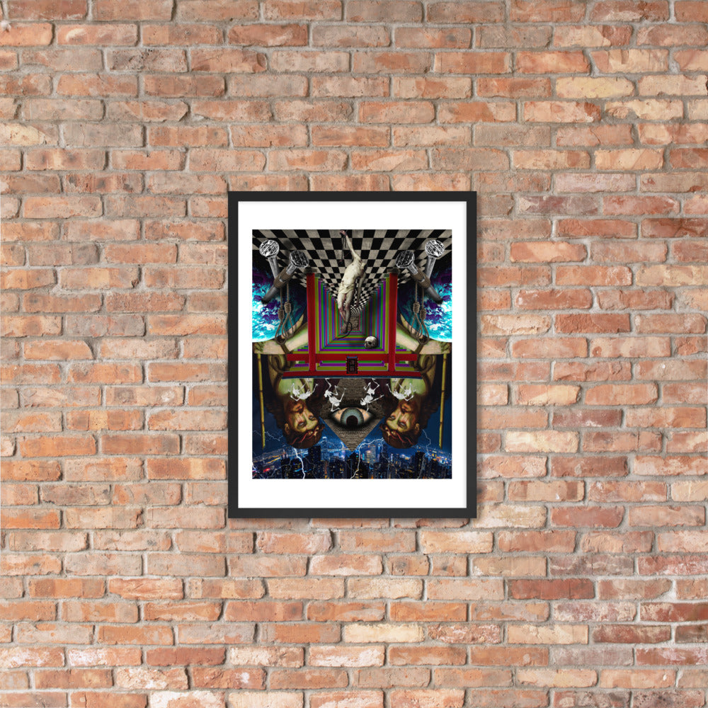 Dimension World Framed poster