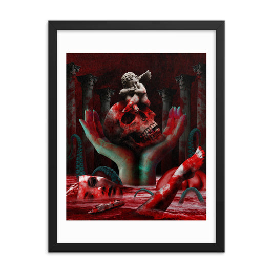 Sea of Blood Framed poster