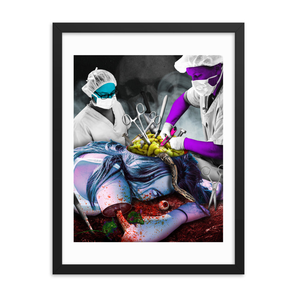 Quack Doctor Framed poster