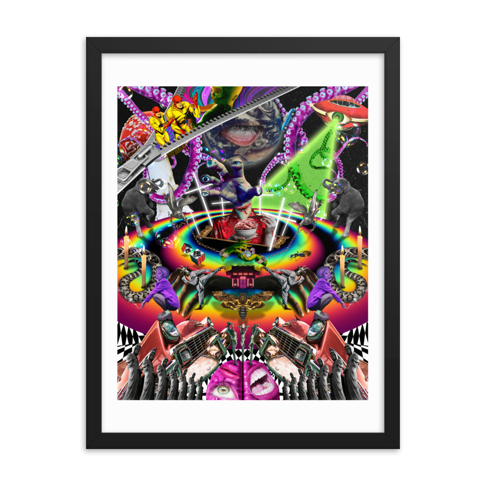 Unknown Universe Framed poster