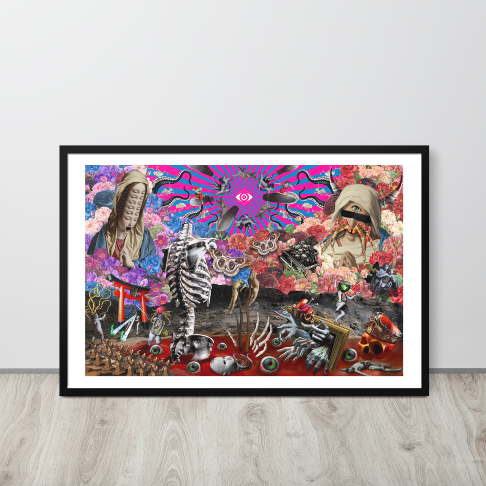 False Heaven Framed poster