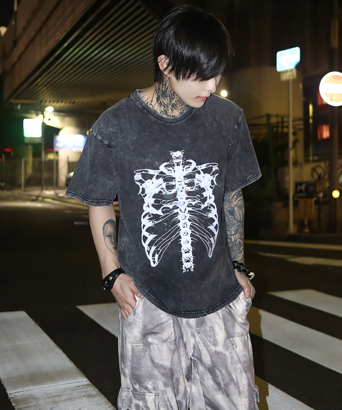 Bone print pigment TEE