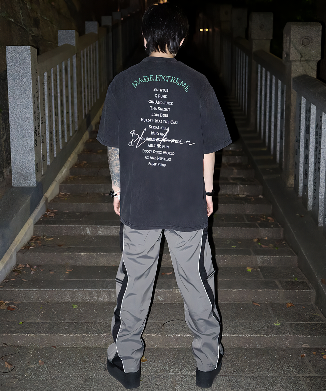 HIPHOP design oversize TEE