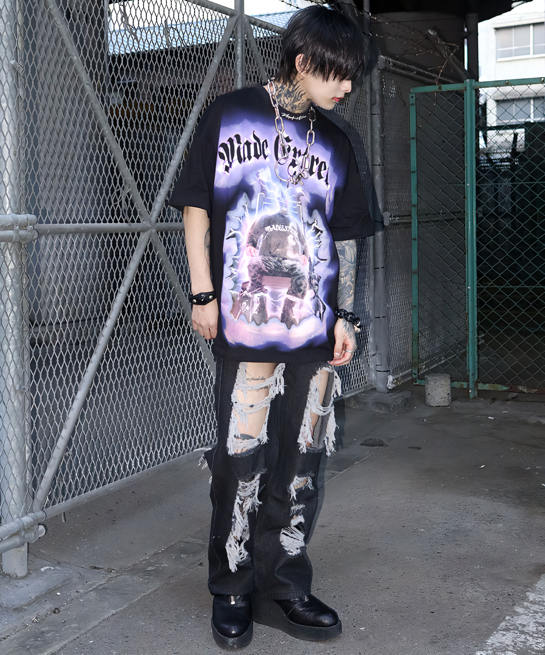 Electric chair oversize TEE